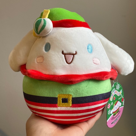 Squishmallows Other - Cinnamoroll 6.5” Hello Kitty & Friends Christmas Squishmallows 2023